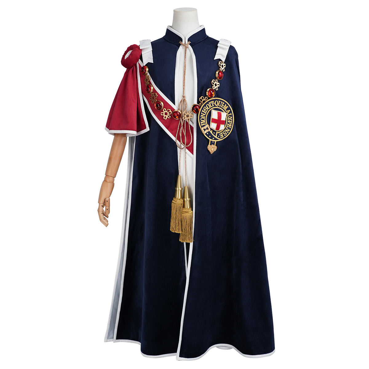 【新着商品】HOLOUN 黒の執事 叙勲式時 シエル 帽子付き ハロウィン仮装 豪華衣装セット コスプレ衣装 クリスマス イベント アニメ 演出服