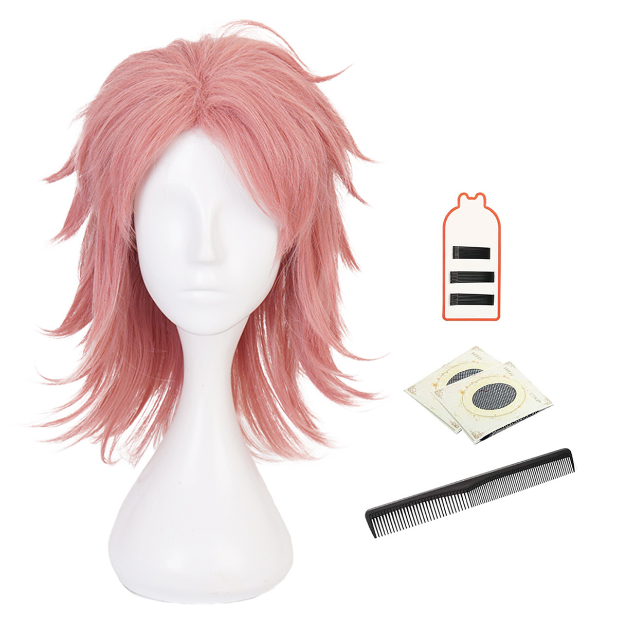 [Copy]【在庫品】HOLOUN 鬼殺シリーズ KimetsU 錆兔 ウィッグ コスプレ道具 Cosplay 道具