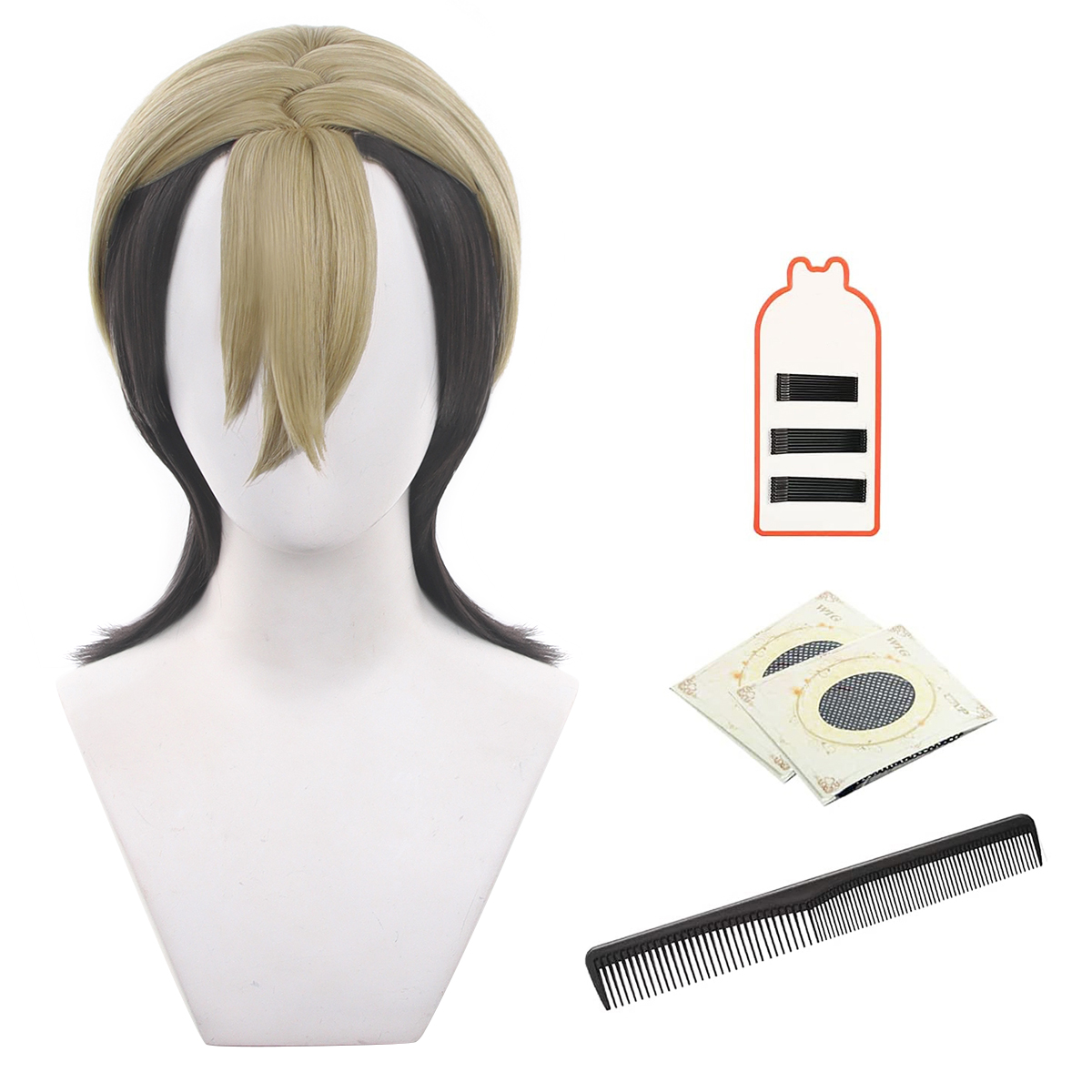 【在庫品】HOLOUN がちアクタ GACHIAKUTA ザンカ Zanka ウィッグ コスプレ道具 Cosplay 道具
