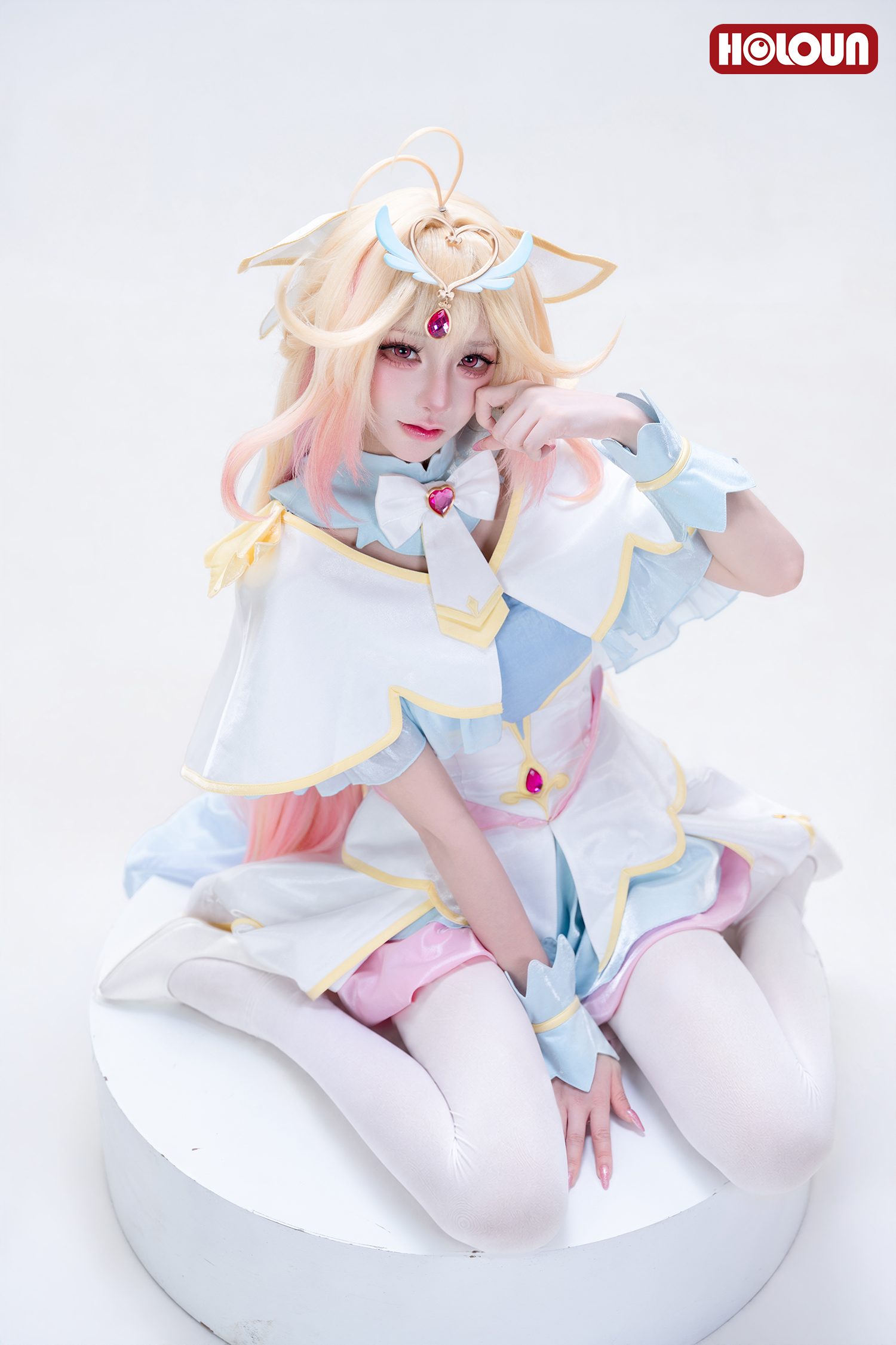 【新着商品】HOLOUN たんプリ名偵探プリキュア！キュアアルカナ 「真実を照らす白き光」コスプレ衣装 豪華衣装セット クリスマス イベント