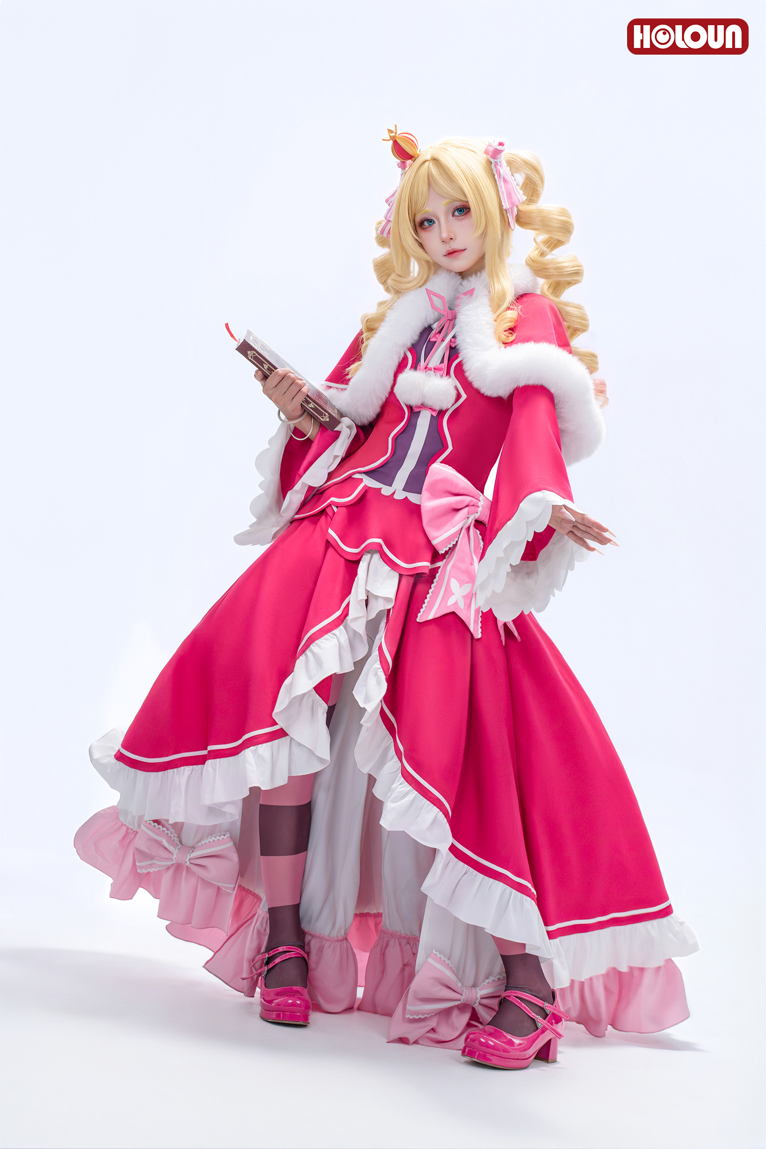 【新着商品】HOLOUN リゼロ re0 異世界の生活 ベアトリス ベティー 豪華ドレス コスプレ衣装 通常衣装 cosplay ハロウィン コスチューム クリスマス