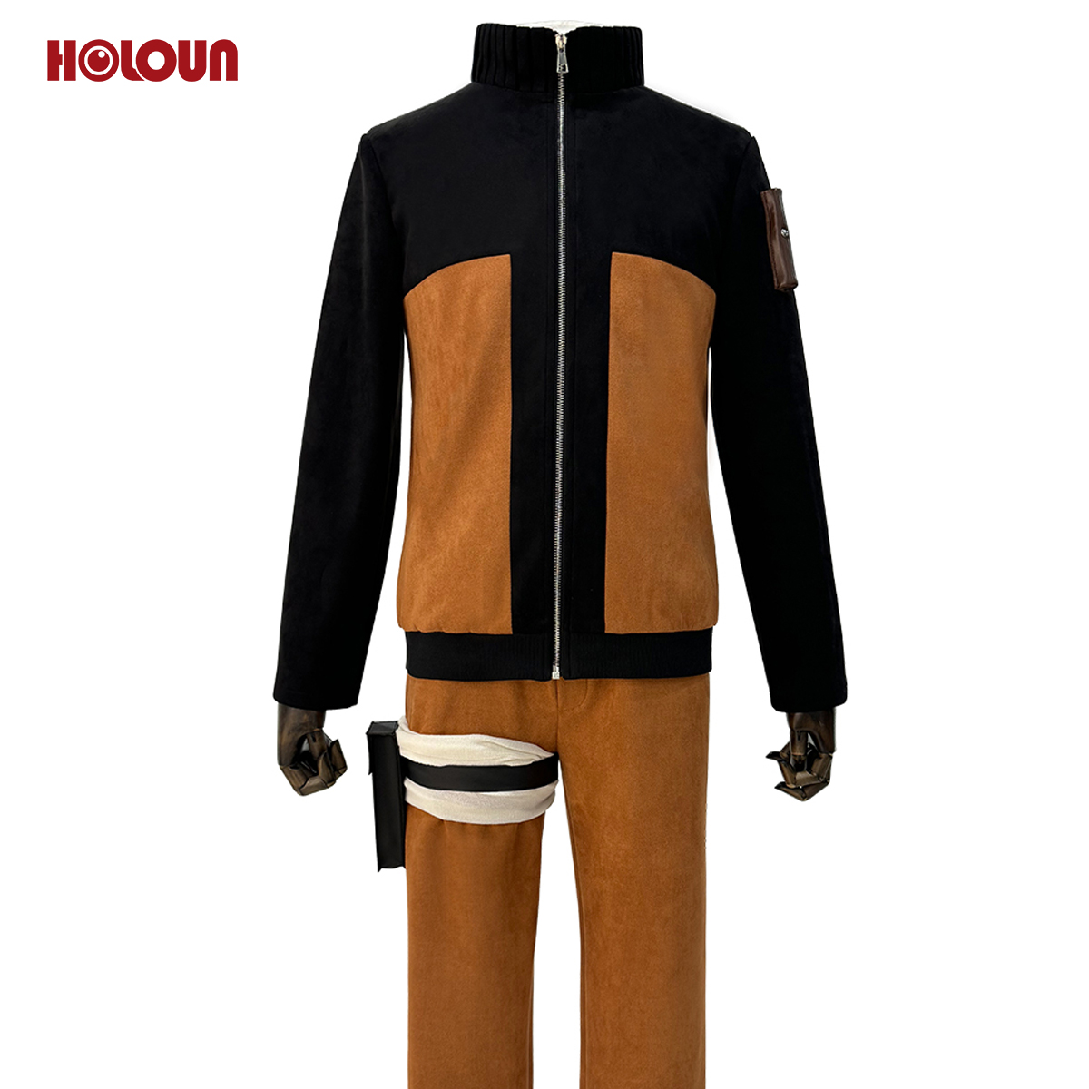 【在庫品】HOLOUN なると naルto 忍び疾風伝 忍者 うずまきナルトのコスプレ服 コスプレ衣装 ハロウィン適用 