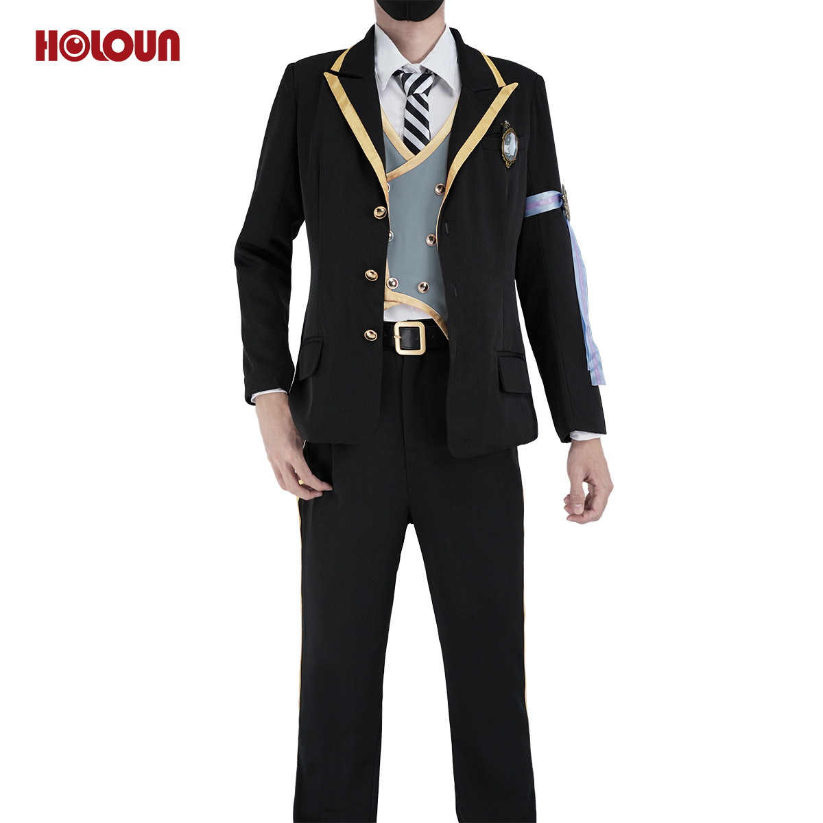 【在庫品】HOLOUN ツイステ Twisted オクタヴィネル寮 制服セット コスプレ衣装 ハロウィン適用 