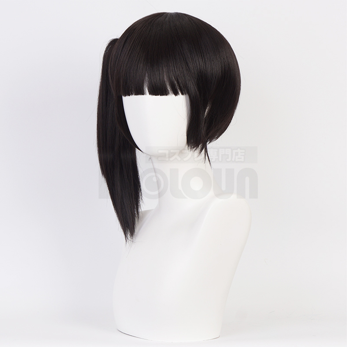 【在庫品】HOLOUN 鬼殺シリーズ KimetsU 鬼殺隊 栗花落カナヲ ウィッグ コスプレ道具 Cosplay 道具