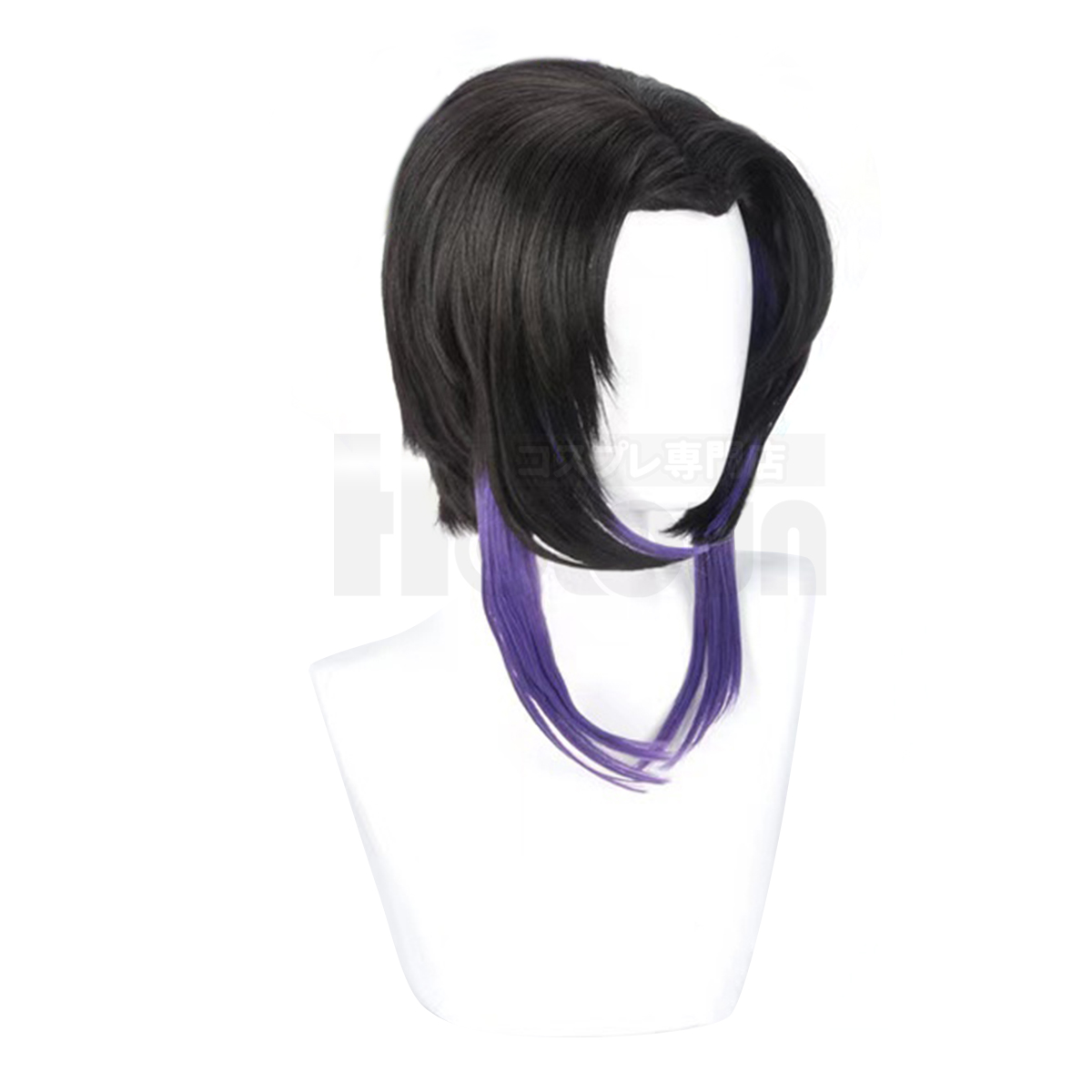 【在庫品】HOLOUN 鬼殺シリーズ KimetsU 鬼殺隊 虫柱 胡蝶しのぶ ウィッグ コスプレ道具 Cosplay 道具