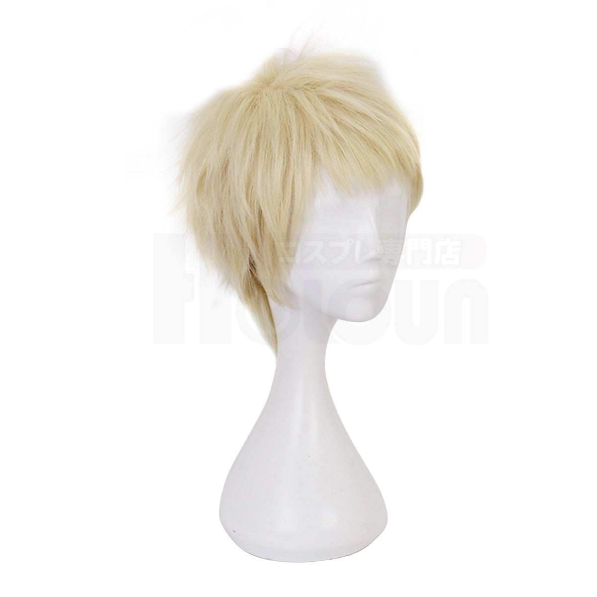 【在庫品】HOLOUN 烏野高校排球部 ウィッグ 月島ほたる コスプレ道具 Cosplay 道具