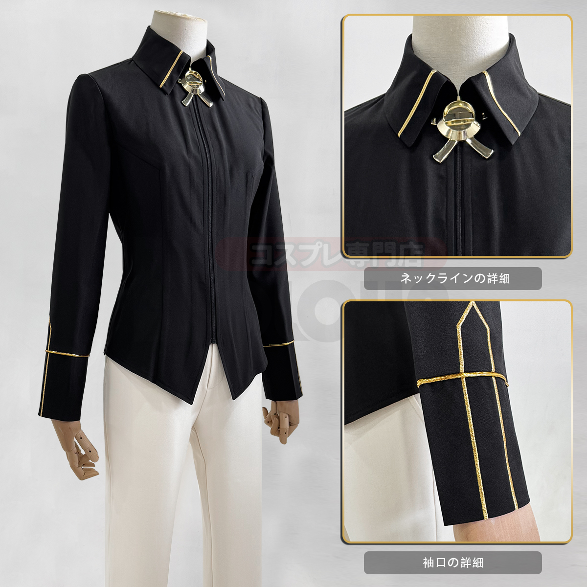 【在庫品】HOLOUN 終わるセラフ SeraphOfThEnd 百夜ミカエラ コスプレ衣装 コスチューム 変身 仮装 クリスマス 祝日贈り物 ハロウィン適用 