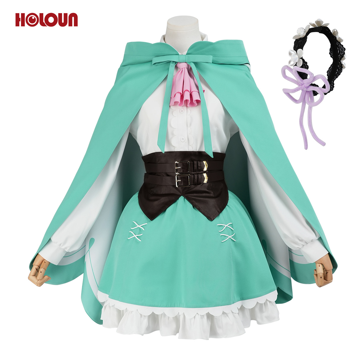 【新着商品】HOLOUN 異世界の生活4th ラムのコスプレ衣装 マント着 コスプレ衣装 コスチューム 変身 仮装 クリスマス 祝日贈り物 ハロウィン適用 