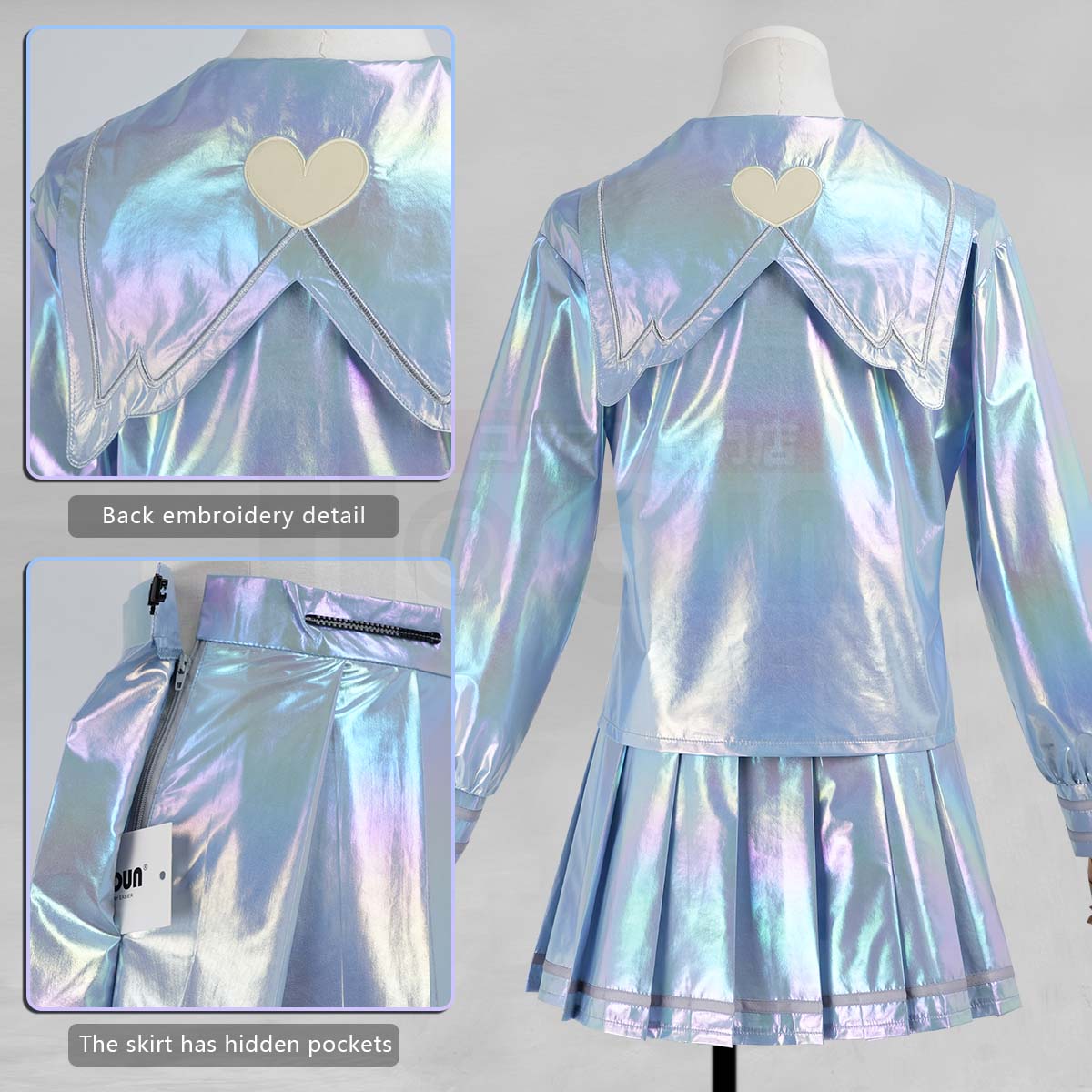 【新着商品】HOLOUN †ニーディガール† 超絶最かわてんしちゃん 超てんちゃん コスプレ衣装 コスチューム 変身 仮装 クリスマス 祝日贈り物 ハロウィン適用 