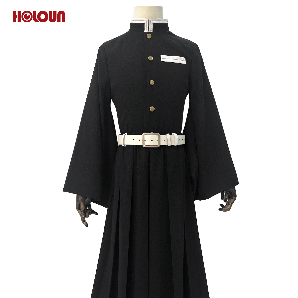 【在庫品】HOLOUN 鬼殺シリーズ KimetsU 鬼殺隊 霞柱 時透無一郎 コスプレ衣装 ハロウィン適用 
