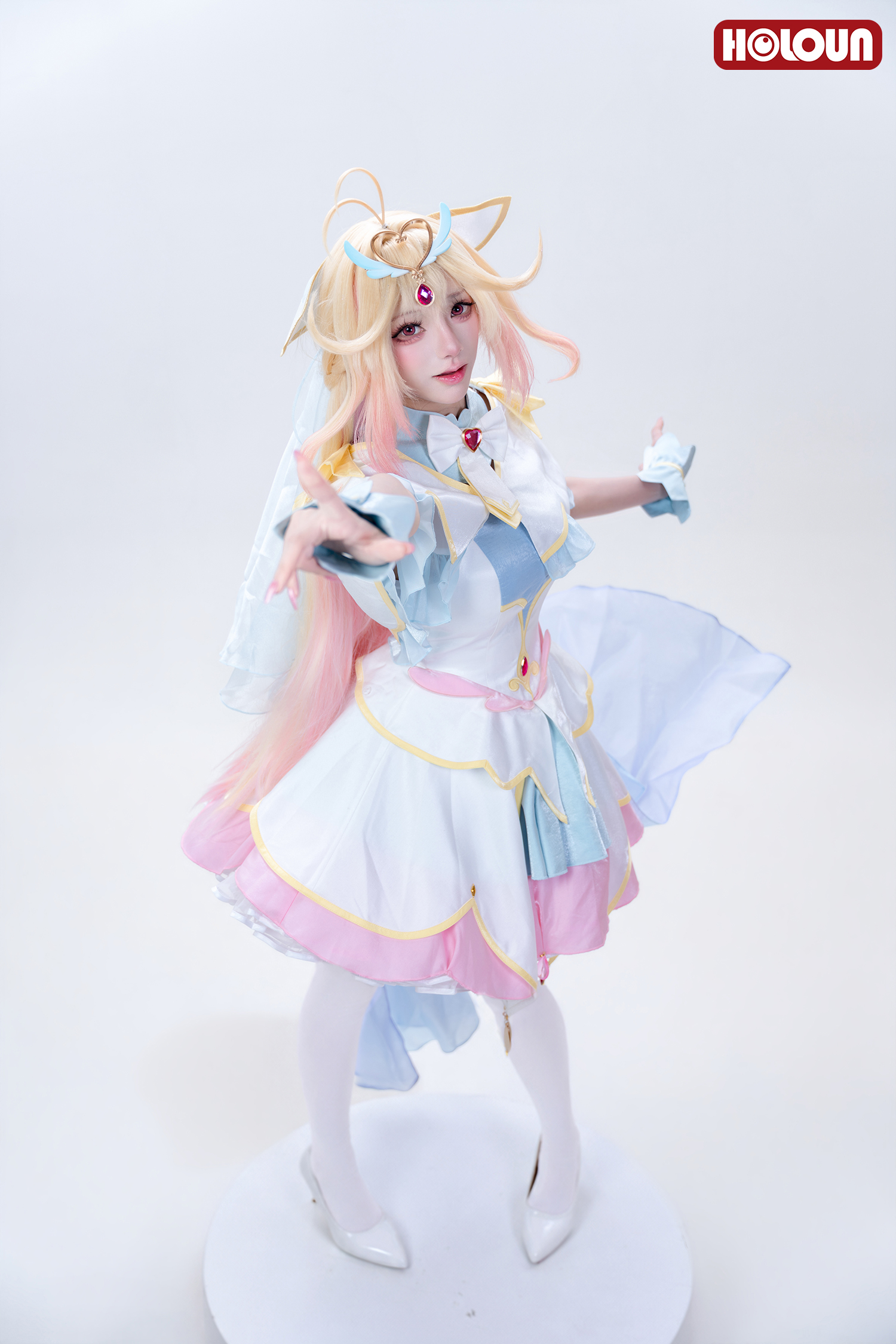 【新着商品】HOLOUN たんプリ名偵探プリキュア！キュアアルカナ 「真実を照らす白き光」コスプレ衣装 豪華衣装セット クリスマス イベント