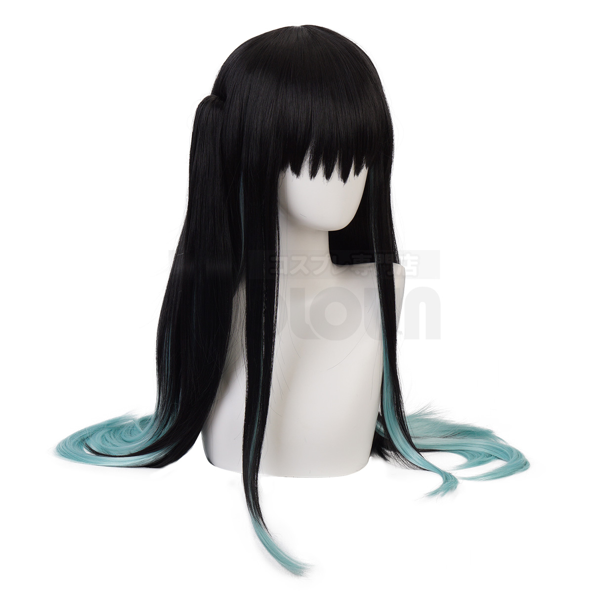 【在庫品】HOLOUN 鬼殺シリーズ KimetsU 鬼殺隊 時透無一郎 ウィッグ コスプレ道具 Cosplay 道具