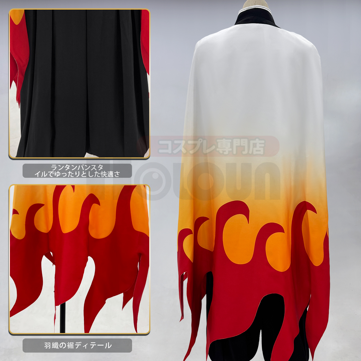 [Copy]【在庫品】HOLOUN 鬼殺シリーズ KimetsU 鬼殺隊 虫柱 胡蝶しのぶ 羽織 紫の隊服 コスプレ衣装 ハロウィン適用 