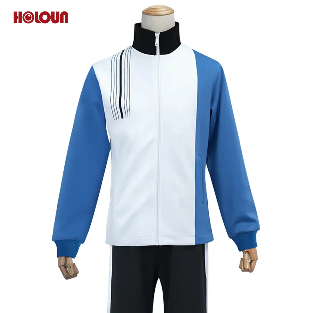 【在庫品】HOLOUN テニス王子様 氷帝学園 ジャージ 長袖 コスプレ衣装 コスチューム 変身 仮装 クリスマス 祝日贈り物 ハロウィン適用 