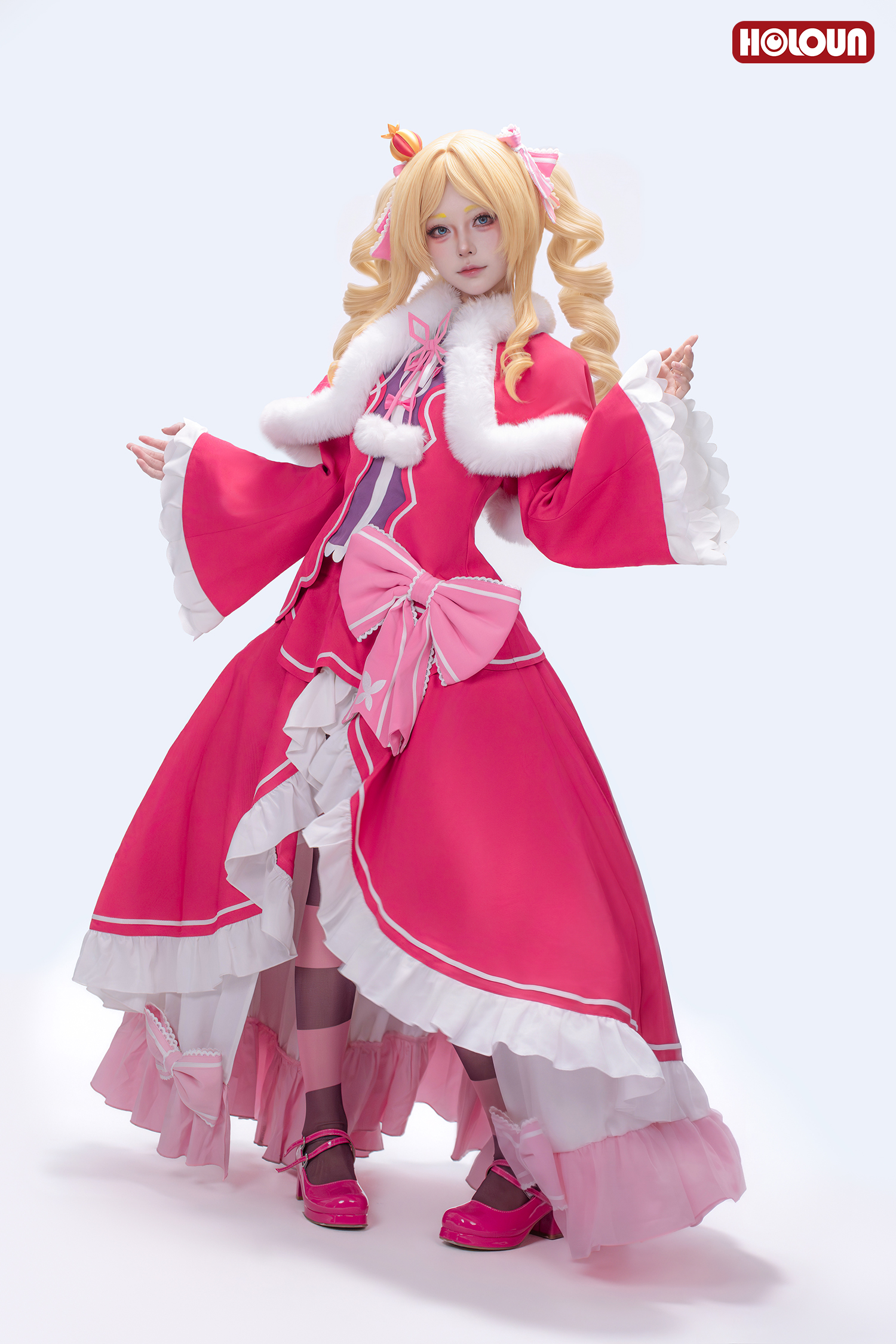 【新着商品】HOLOUN リゼロ re0 異世界の生活 ベアトリス ベティー 豪華ドレス コスプレ衣装 通常衣装 cosplay ハロウィン コスチューム クリスマス