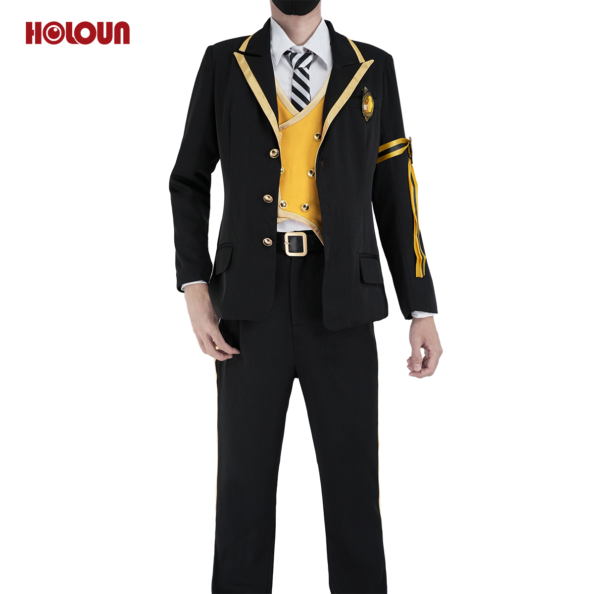 【在庫品】HOLOUN ツイステ Twisted サバナクロー寮 制服セット コスプレ衣装 ハロウィン適用 