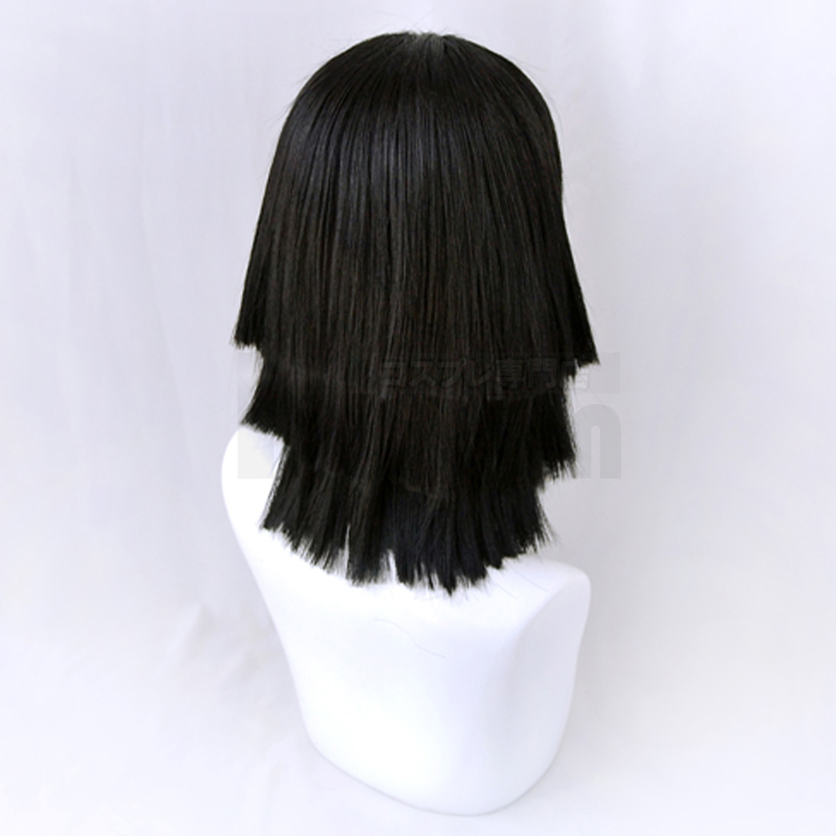 【在庫品】HOLOUN 鬼殺シリーズ KimetsU 鬼殺隊 蛇柱 伊黒小芭内 ウィッグ コスプレ道具 Cosplay 道具