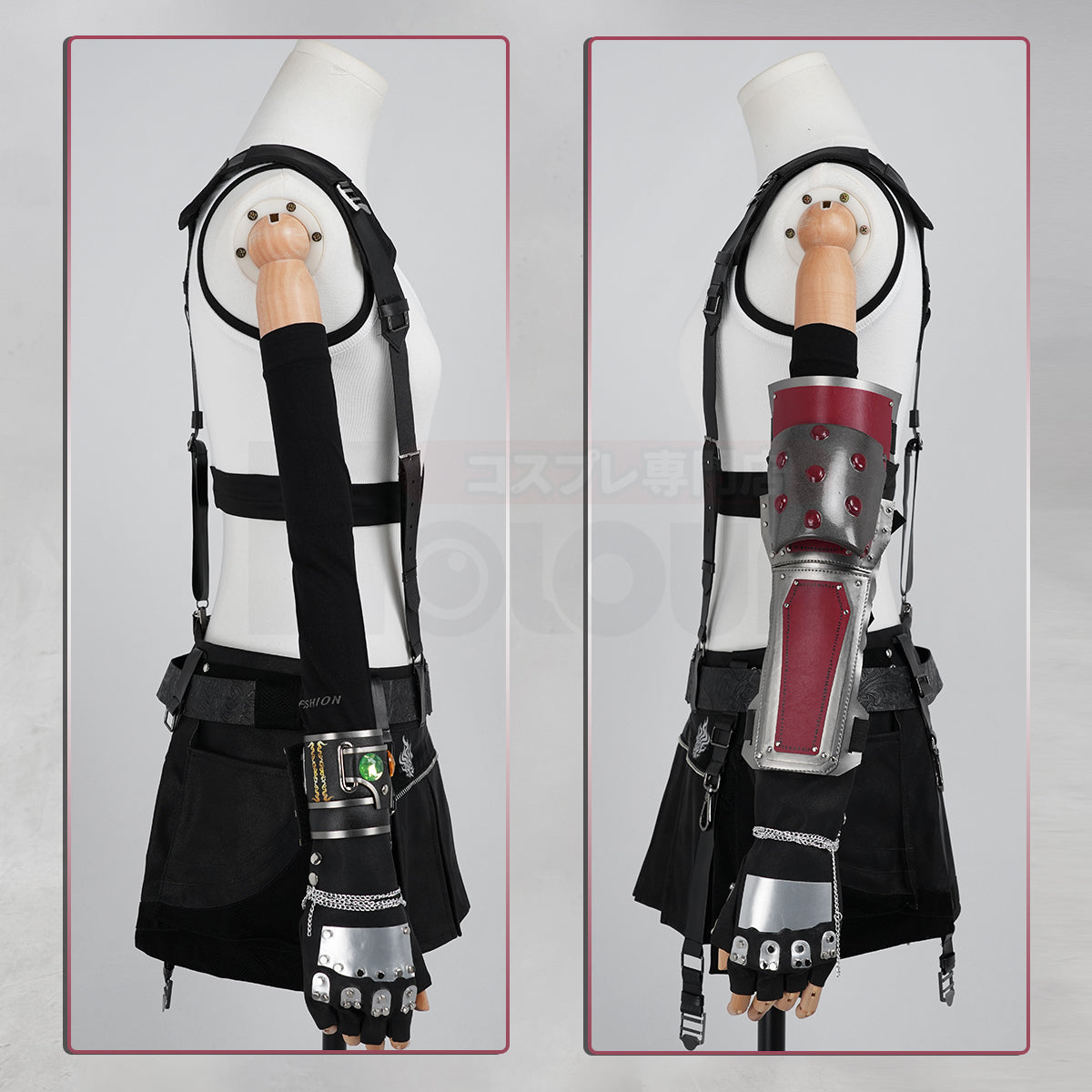【新着商品】HOLOUN ファイナルFANTAジーVII 高品質 ティファ・ロックハート 豪華衣装 cosplay ハロウィン 変装 仮装 コスプレ演出服 コスチューム 舞台装 クリスマス 祝日贈り物