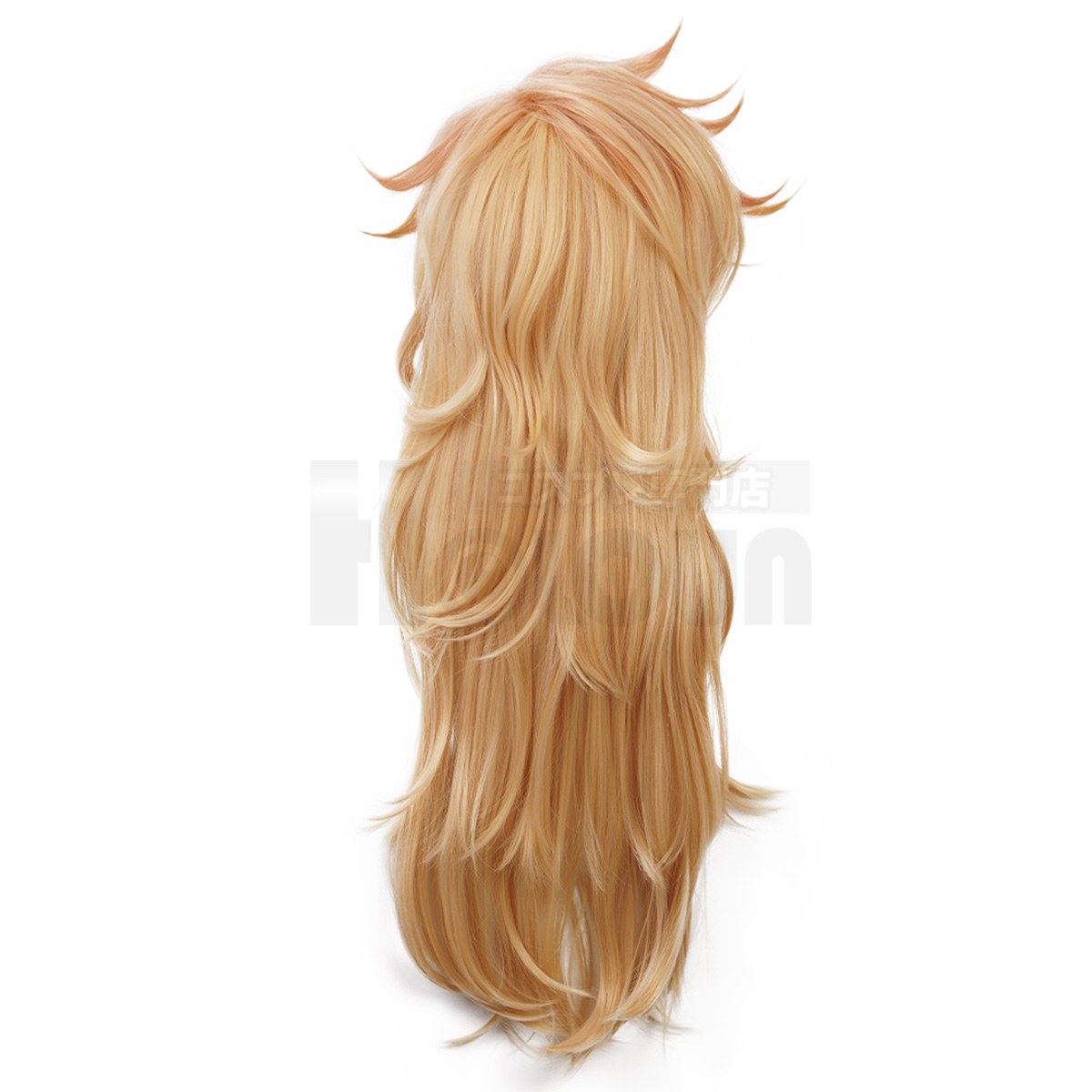 【在庫品】HOLOUN 鬼殺シリーズ KimetsU 十二鬼月 上弦・弍 童磨 ウィッグ コスプレ道具 Cosplay 道具