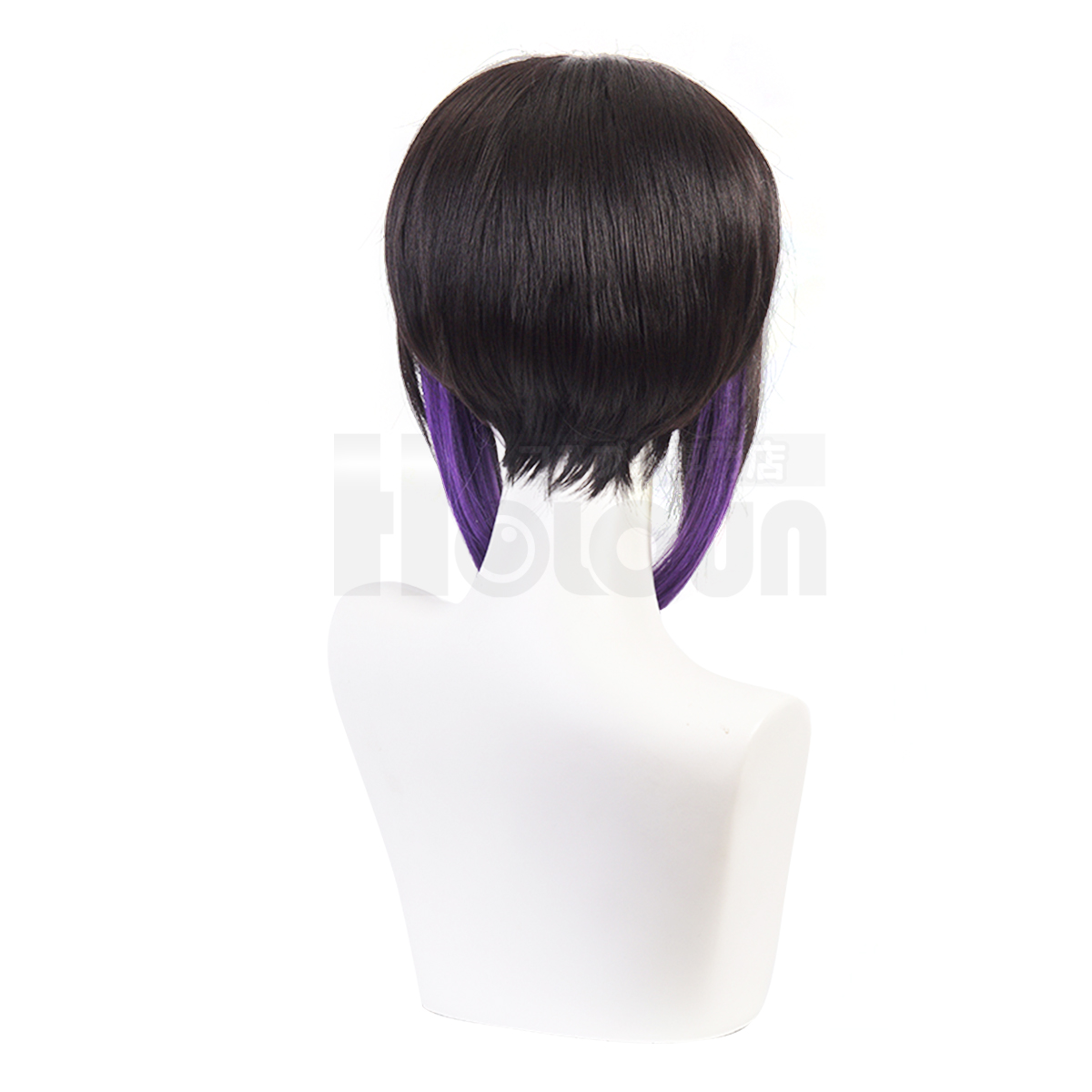 【在庫品】HOLOUN 鬼殺シリーズ KimetsU 鬼殺隊 虫柱 胡蝶しのぶ ウィッグ コスプレ道具 Cosplay 道具