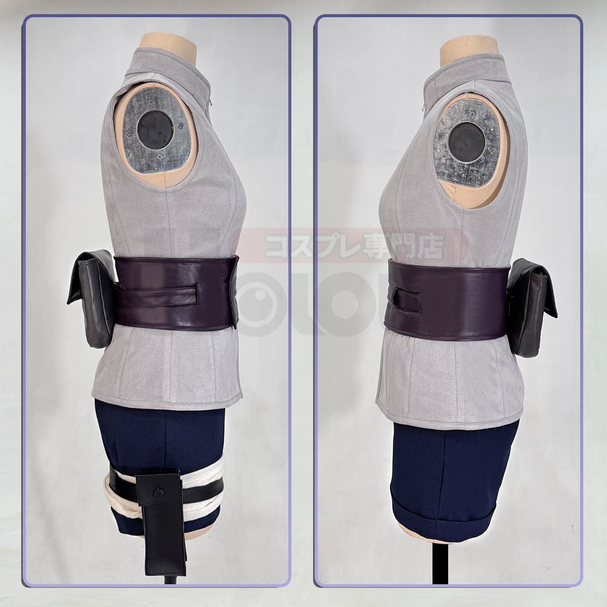 【在庫品】HOLOUN なると naルto 忍び疾風伝 忍者 日向ヒナタのコスプレ服 コスプレ衣装 ハロウィン適用 