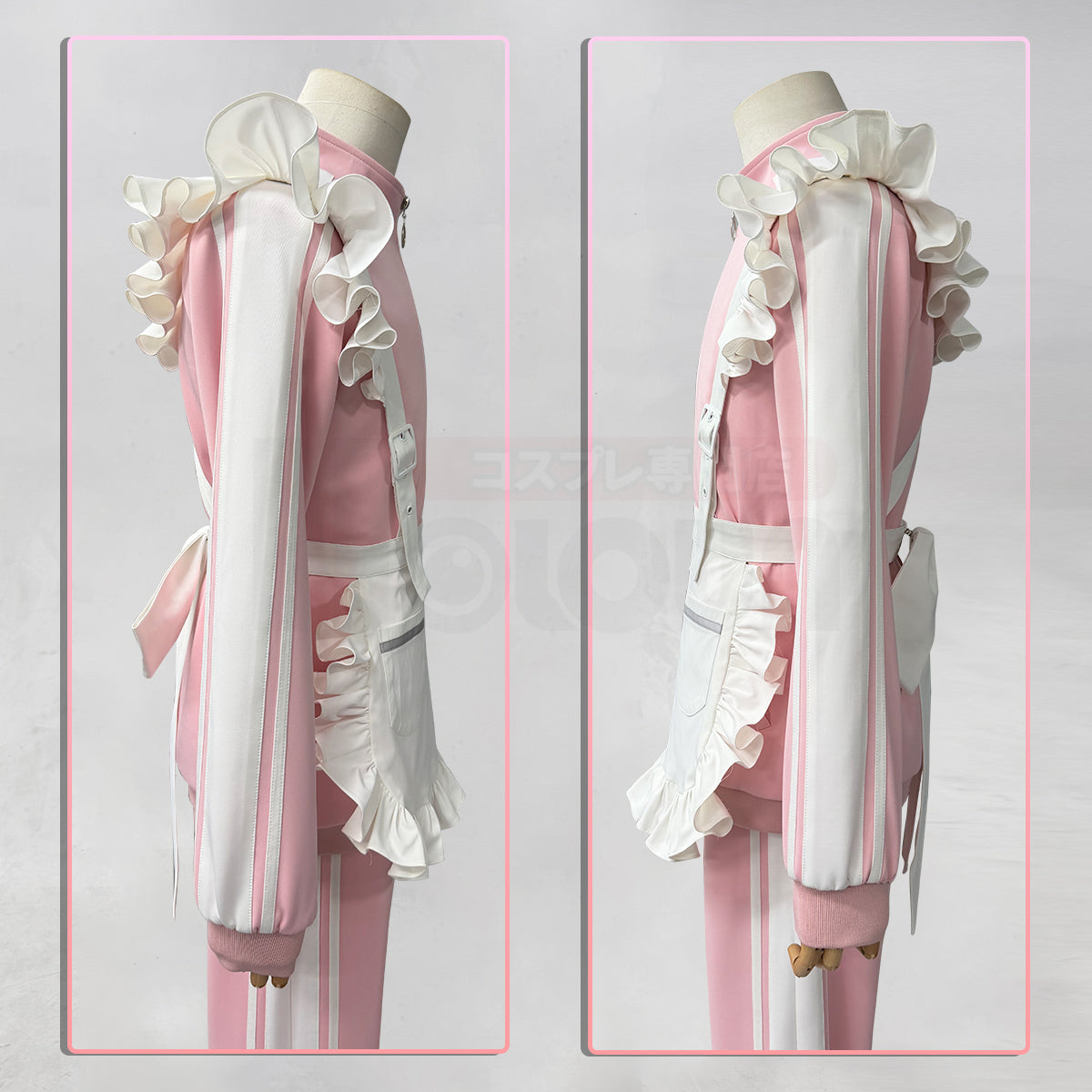 【新着商品】HOLOUN アンサンぶるEnsembleスターズ 星萌祭 あんスタ萌え萌え文化祭 ピンク ジャージセット コスチューム ハロウィン仮装 イベント