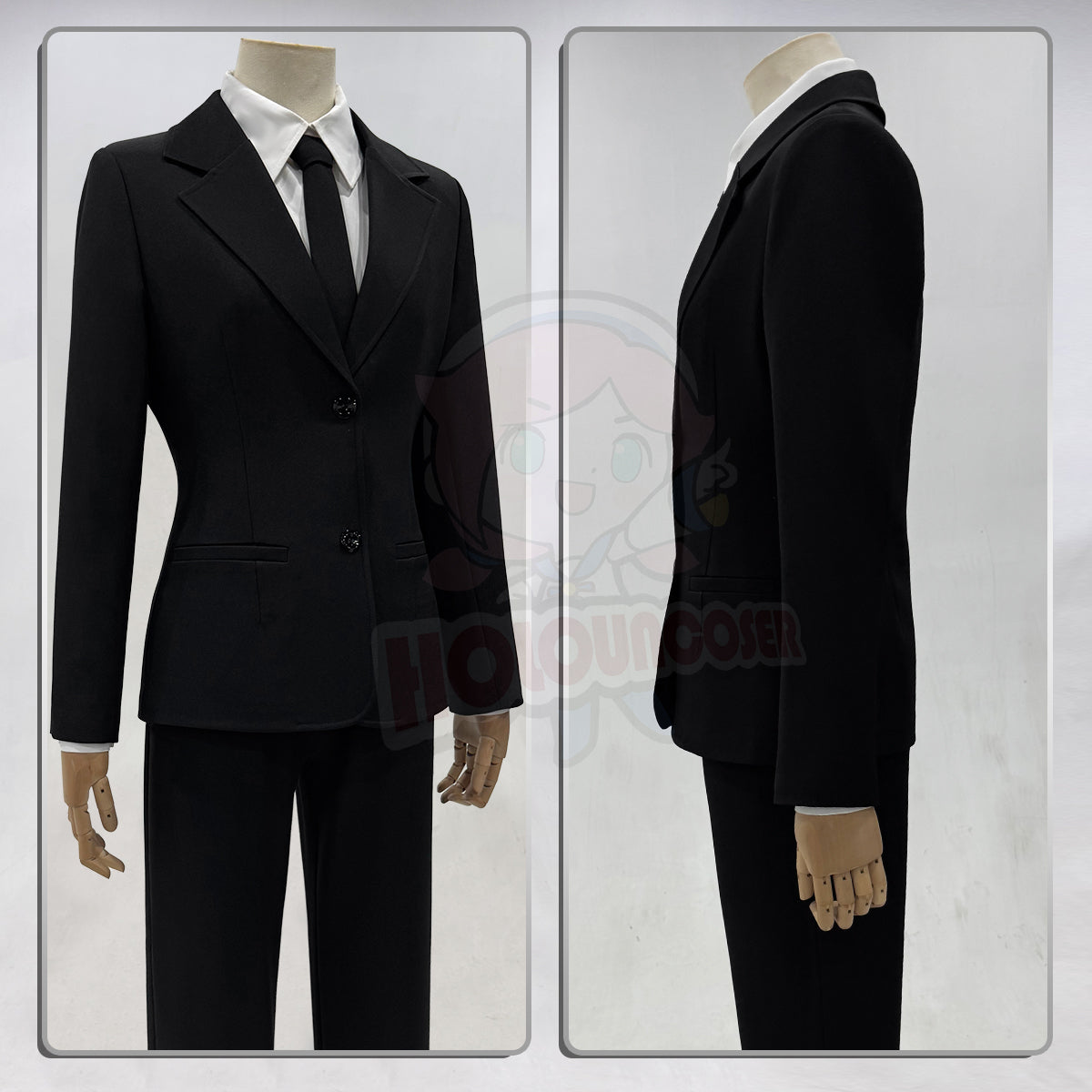 【在庫品】チェンソーマン 制服スーツ 东山コベニ ウィッグ付き コスプレ服 ハロウィン仮装 衣装 セット クリスマス イベント  アニメ 演出服