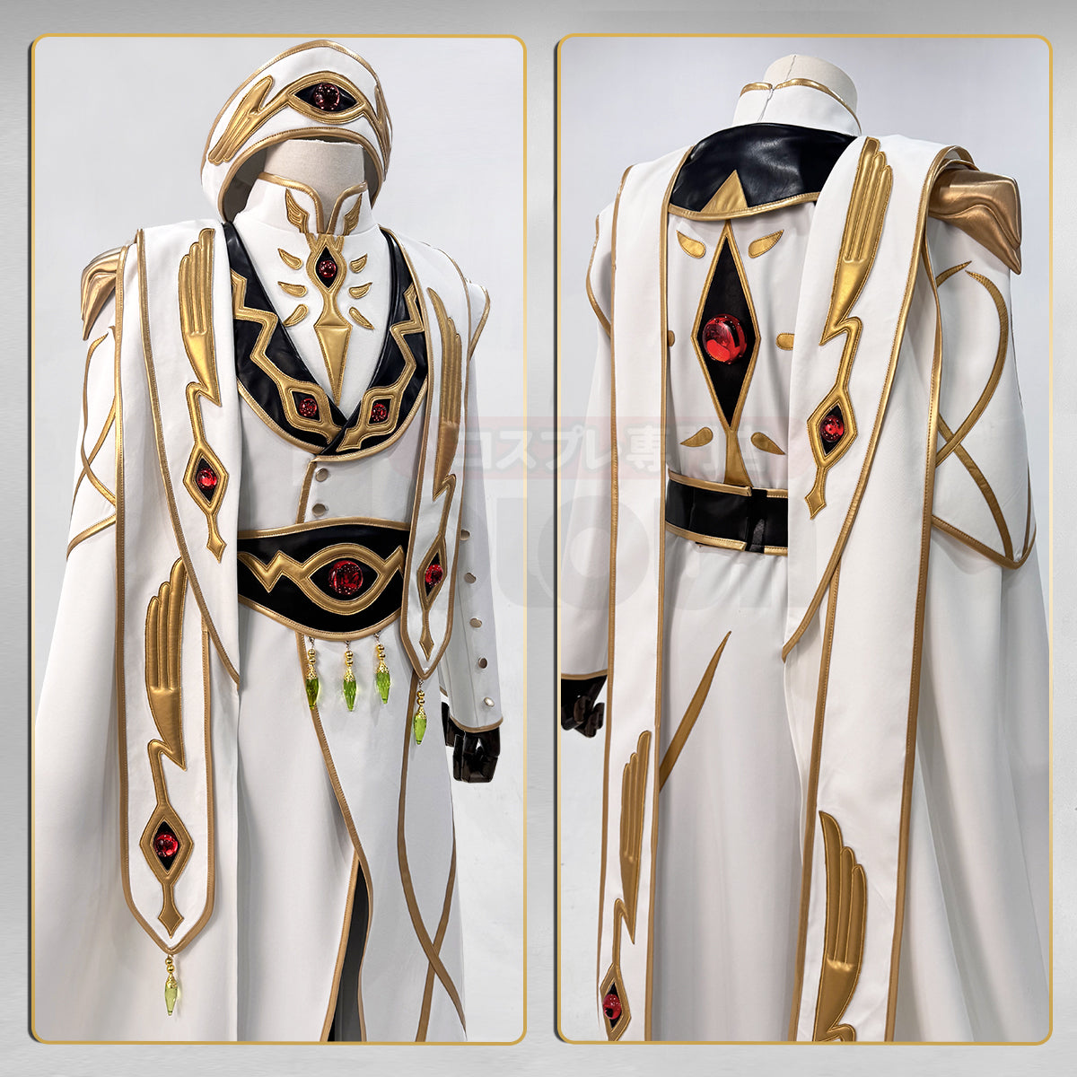【予約・再生産中】HOLOUN 反逆のルルR2 ルルーしゅ·ランペルージ 皇帝服 コスチューム コスプレ衣装 アニメ ハロウィン仮装 演出服