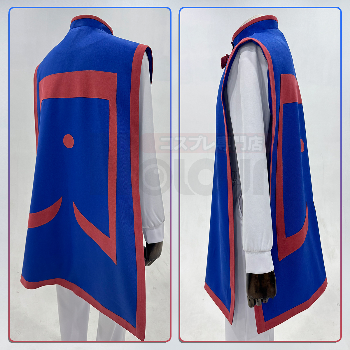 【在庫品】HOLOUN 専門ハンター HUNTERはんたー ハンター試験編 クラピカ 赤い コスプレ衣装 コスチューム 変身 仮装 クリスマス 祝日贈り物 ハロウィン適用 
