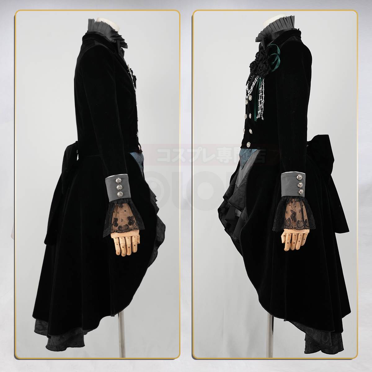 【新着商品】HOLOUN 黒の執事 双子 シエル・ファントムハイヴ 兄シエルのコスプレ服 6巻衣装 貴族風 コスチューム 変身 仮装 クリスマス 祝日贈り物 ハロウィン適用 