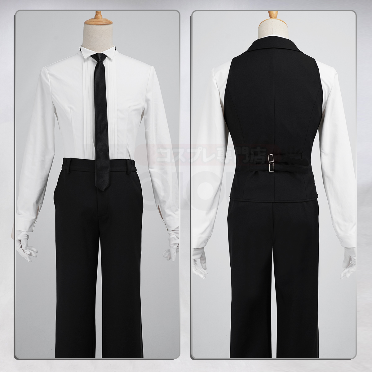【新着商品】HOLOUN 黒の執事 セバスチャン・ミカエリスのコスプレ衣装 私服 日常着 貴族風 コスチューム 変身 仮装 クリスマス 祝日贈り物 ハロウィン適用 