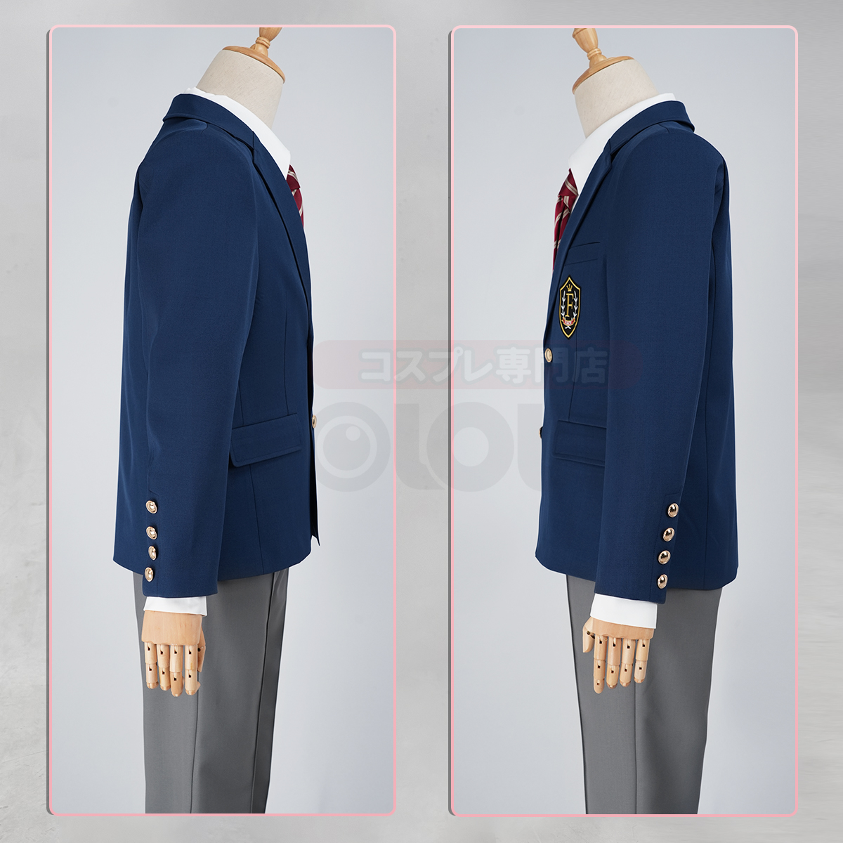 【新着商品】HOLOUN 多聞くんいまどち 福原多聞 制服スーツ 学生制服 コスプレ衣装 ハロウィン適用 