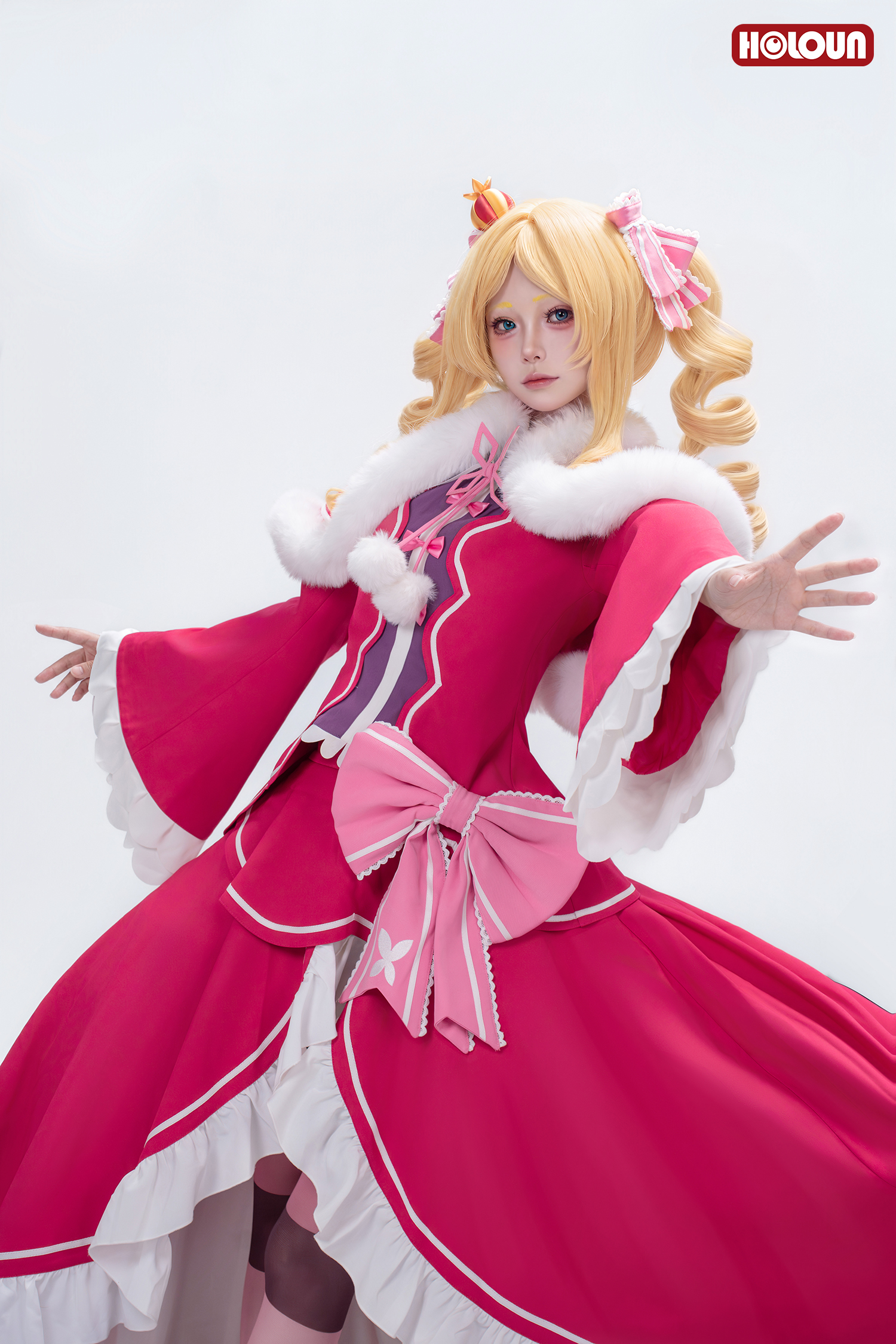 【新着商品】HOLOUN リゼロ re0 異世界の生活 ベアトリス ベティー 豪華ドレス コスプレ衣装 通常衣装 cosplay ハロウィン コスチューム クリスマス
