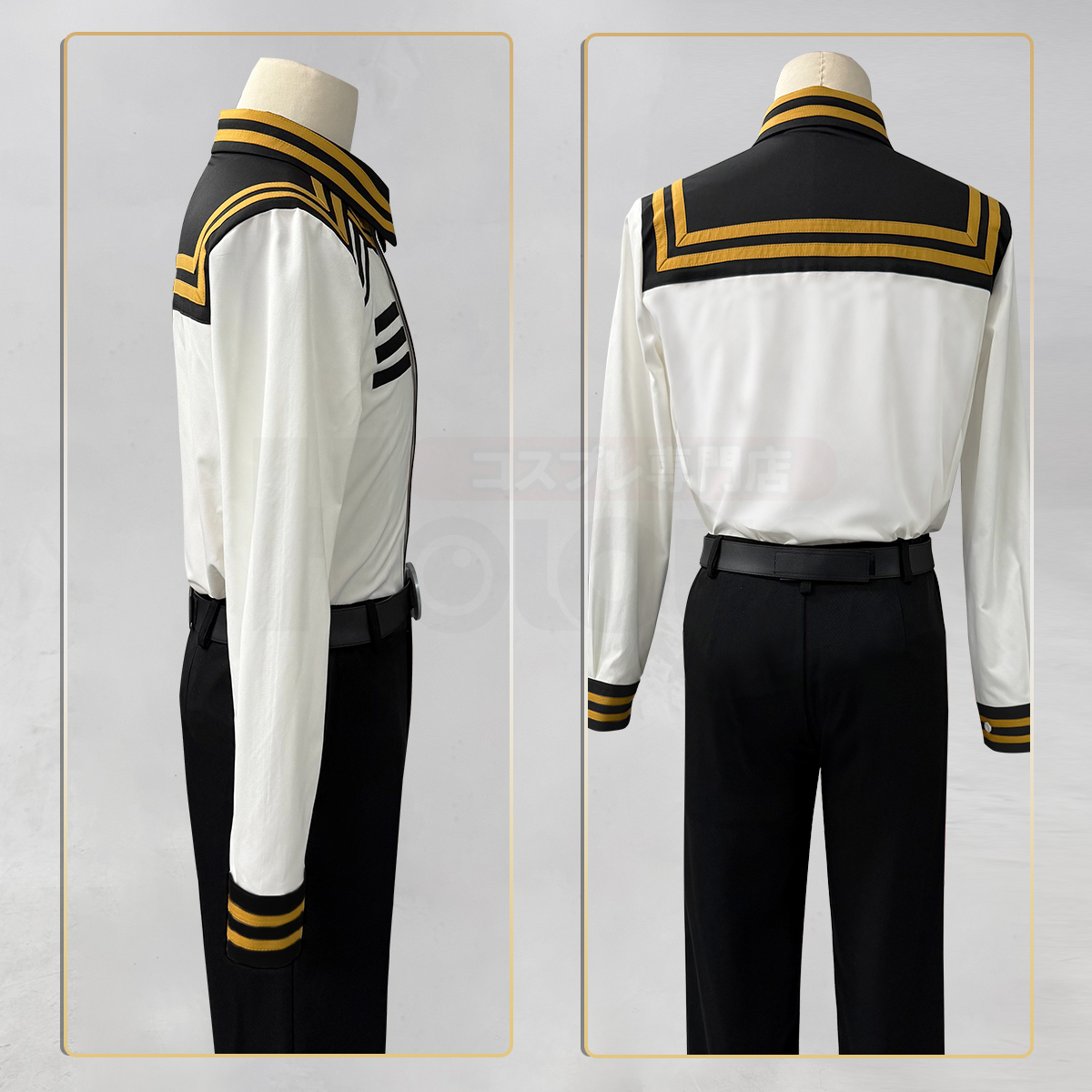 【新着商品】HOLOUN 『三國』 大和制服セット 阿佐馬芳経 三角青輝 賀来泰明 コスチューム ハロウィン仮装 イベント