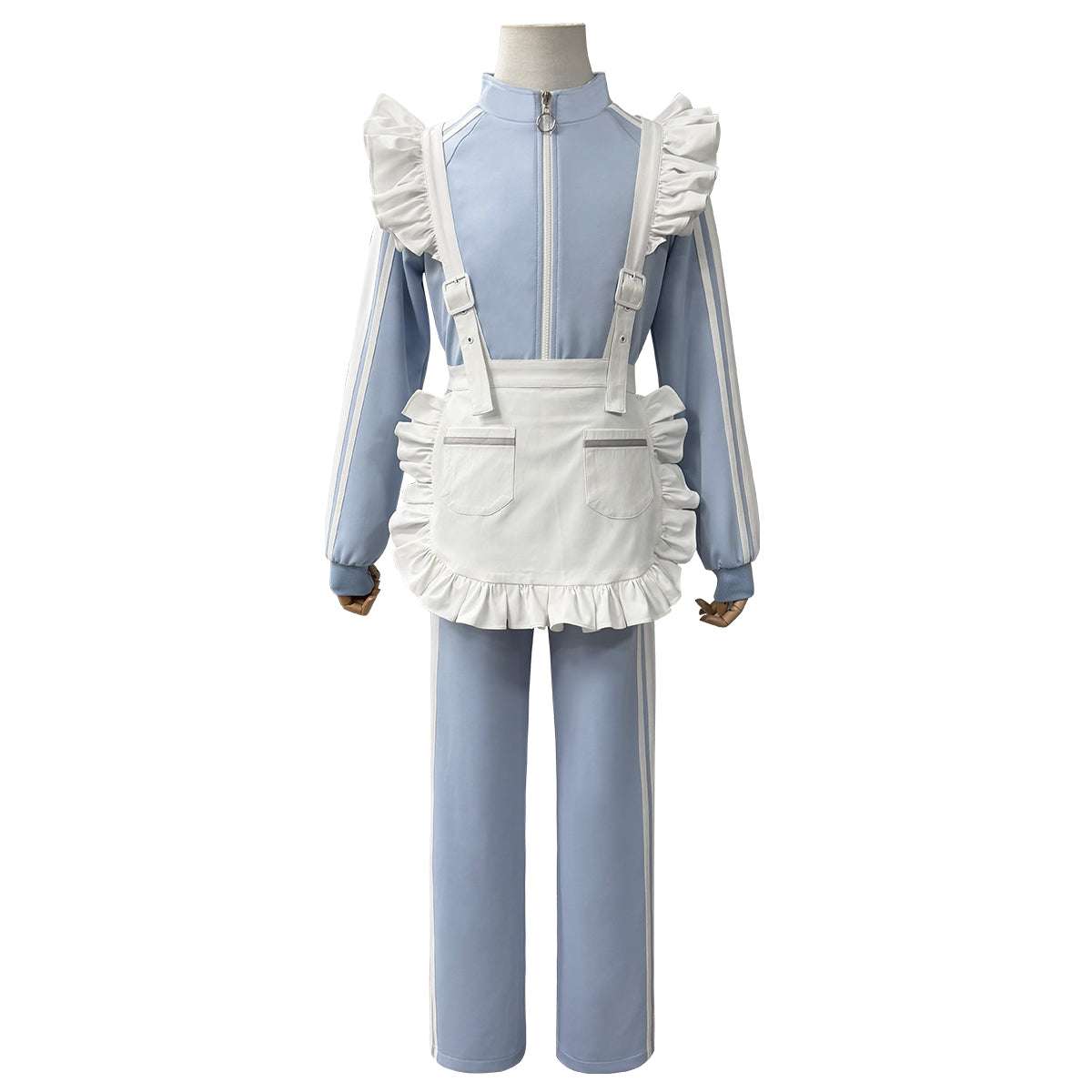 【新着商品】HOLOUN アンサンぶるEnsembleスターズ 星萌祭 あんスタ萌え萌え文化祭 水色 ジャージセット コスチューム ハロウィン仮装 イベント