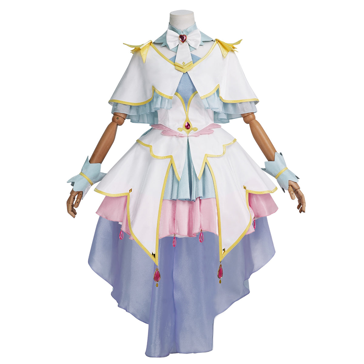 【新着商品】HOLOUN たんプリ名偵探プリキュア！キュアアルカナ 「真実を照らす白き光」コスプレ衣装 豪華衣装セット クリスマス イベント
