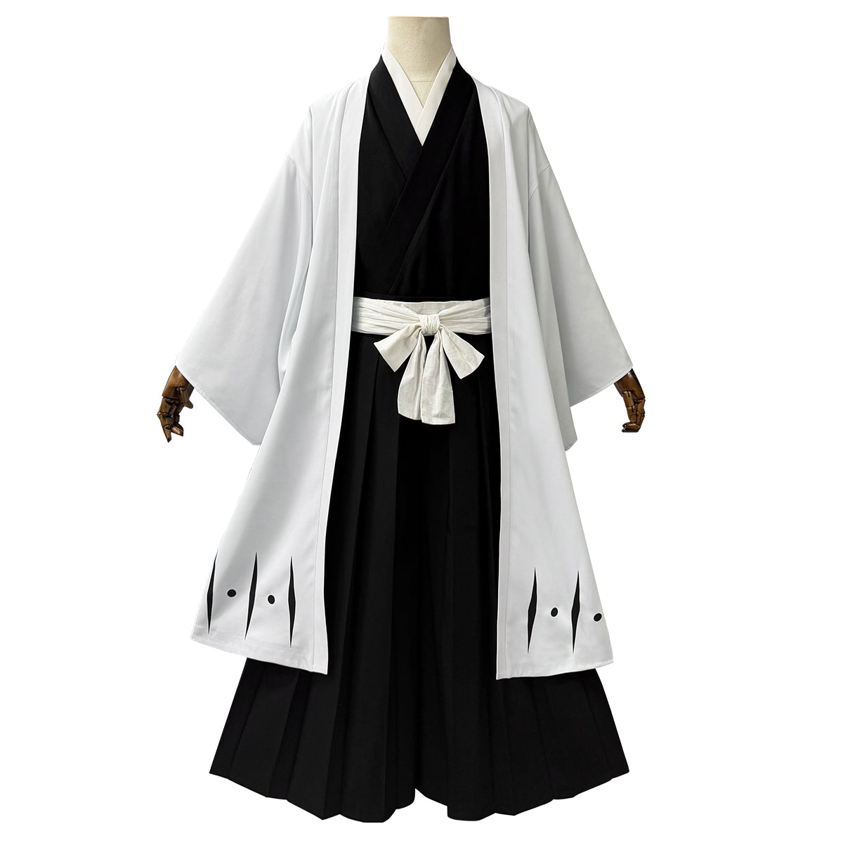 【新着商品】HOLOUN ブリーチBleAchh 護廷十三隊 羽織単品 袖付き 死覇装セット コスプレ衣装 着物 クリスマス イベント