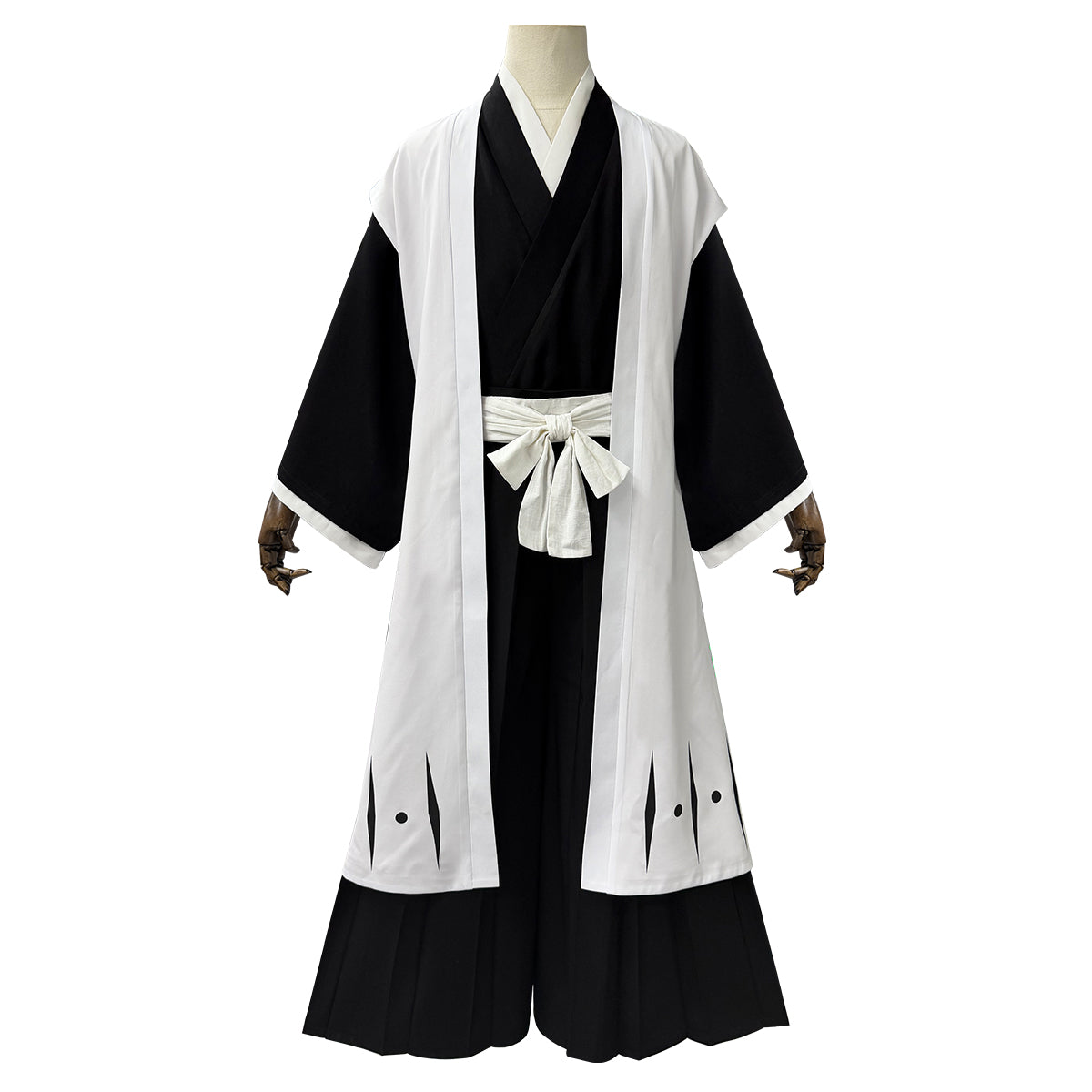 【新着商品】HOLOUN ブリーチBleAchh 護廷十三隊 羽織 袖なし 死覇装セット コスプレ衣装 着物 クリスマス イベント