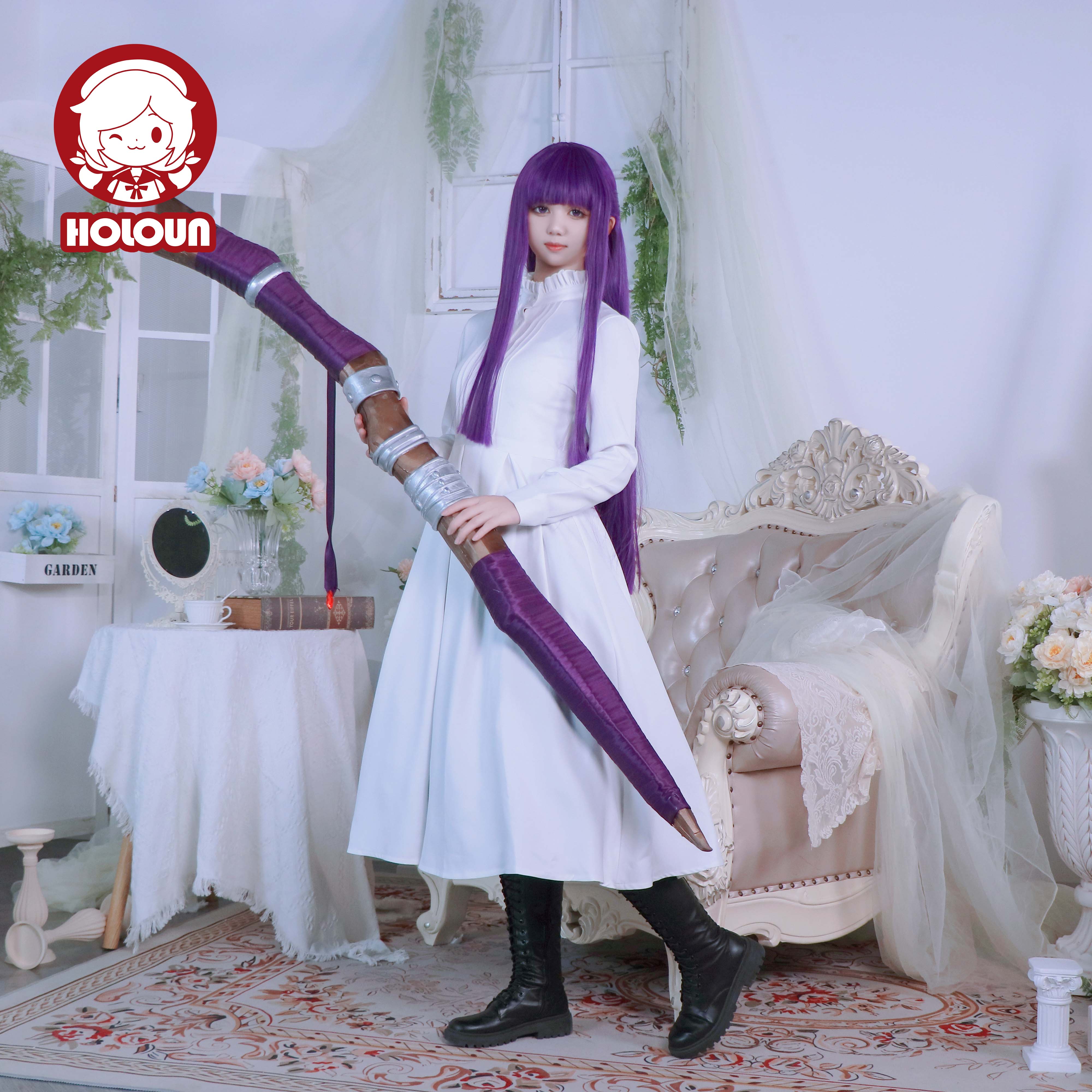 【在庫品】HOLOUN フリーレン Frieren フェルンのコスプレ服 ワンピース 日常着 コスプレ衣装 ハロウィン適用 