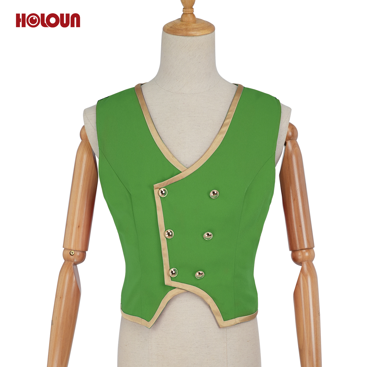 【在庫品】HOLOUN ツイステ Twisted ディアソムニア寮 制服のベスト 3点 コスプレ衣装 ハロウィン適用 