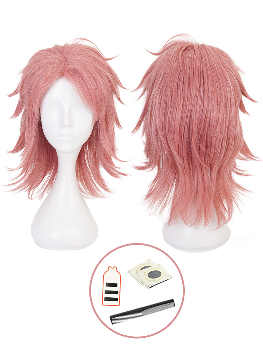 [Copy]【在庫品】HOLOUN 鬼殺シリーズ KimetsU 錆兔 ウィッグ コスプレ道具 Cosplay 道具