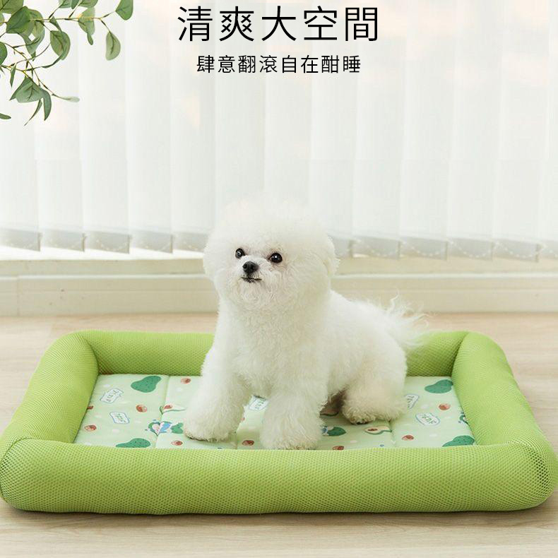 Mzz Mate®繽紛一夏涼感窩 方形 狗狗涼墊 寵物涼墊 寵物涼感墊