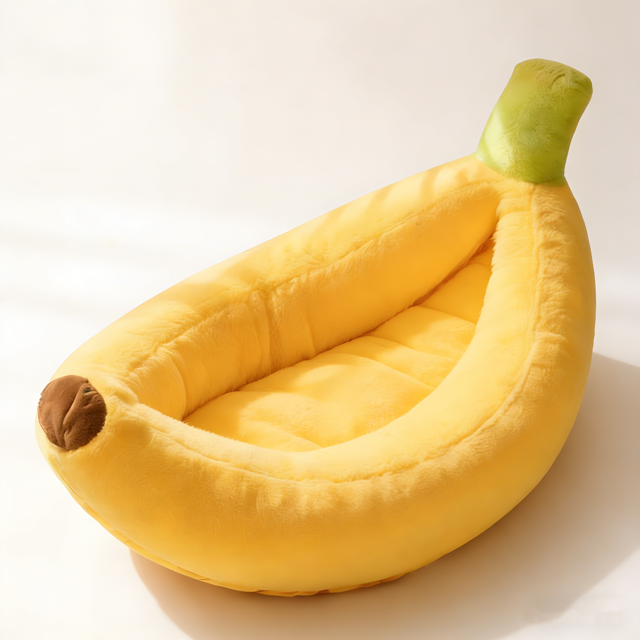 Mzz Mate®香蕉床窩 長橢圓形床 狗狗睡墊 寵物四季床