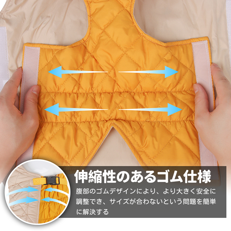 新款冬季狗狗外套/背心，採用柔軟的羽毛布料，防寒、防風、防雪、防水，易於穿脫，適合大、中、小型犬，戶外穿著