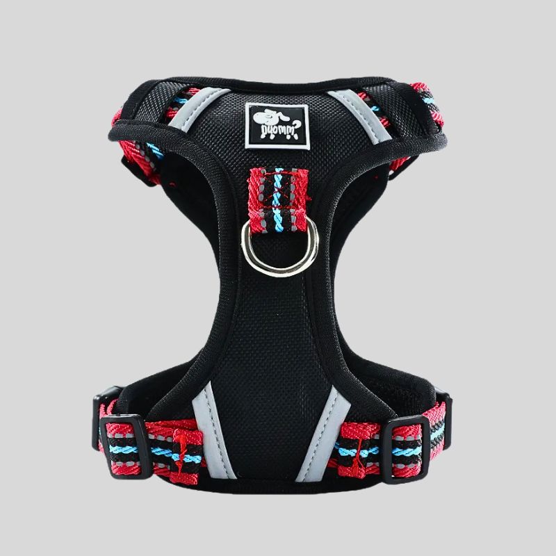 反光背心胸背帶 · 帶牽引繩