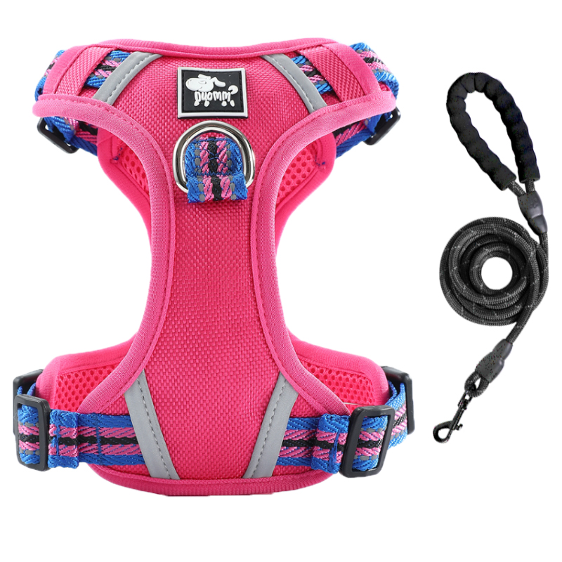 反光背心胸背帶 · 帶牽引繩