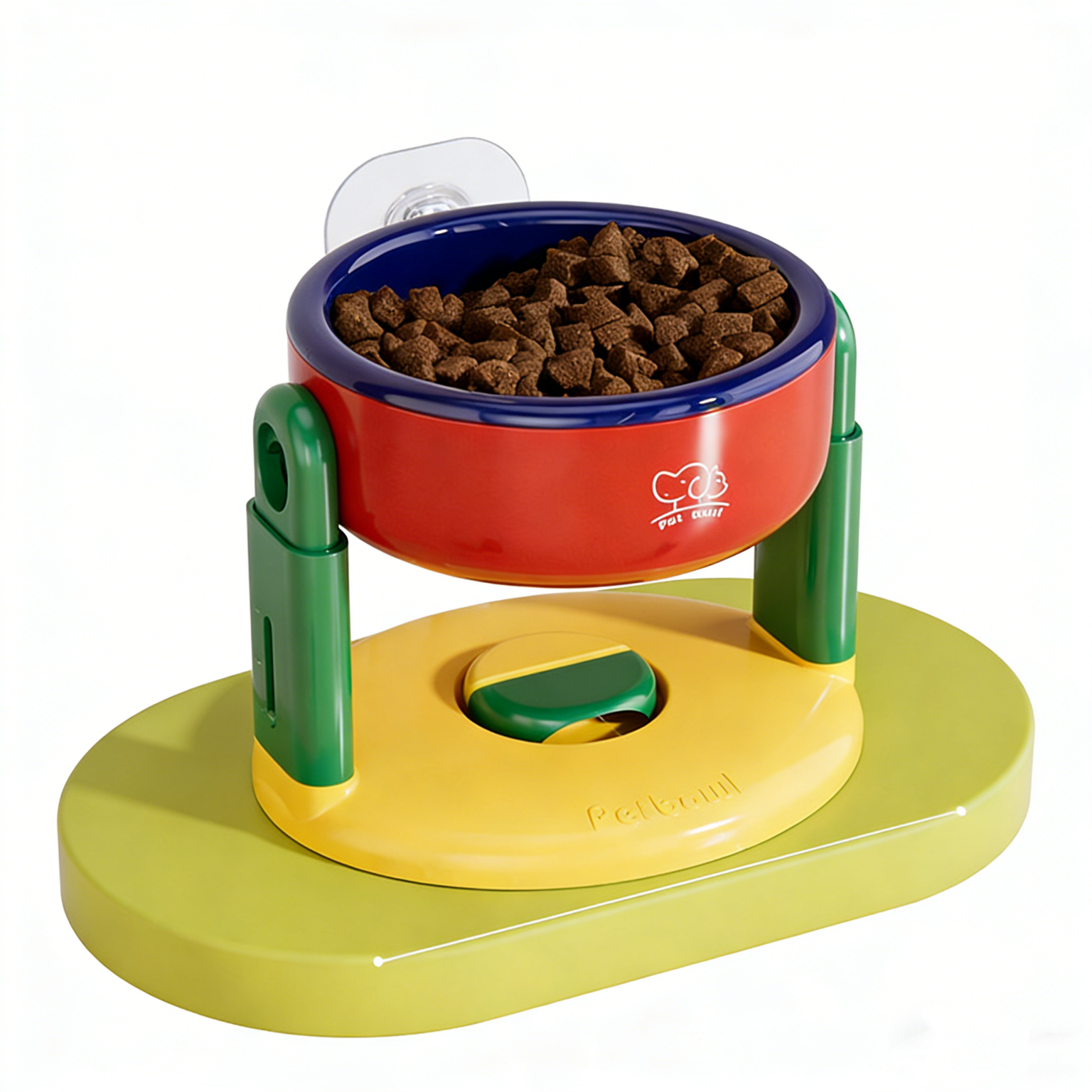 Mzz Mate®升降寵物碗 吸盤式寵物碗 可調節寵物碗 狗狗寵物碗