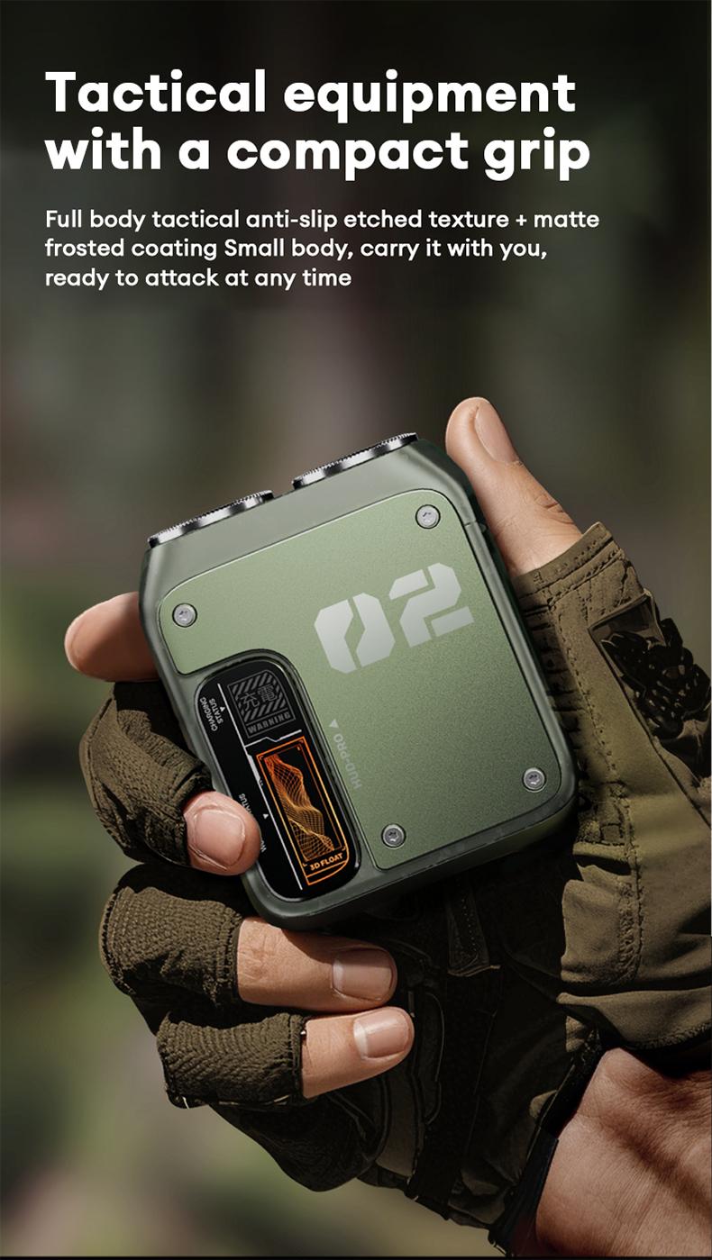 Product Introduction of PAXA Mini Electric Shaver - Magnetic Dual Blades Curved Blade Mesh Waterproof Skin-Friendly Washable Rechargeable High-Speed Motor with Long-Lasting Battery Compact Portable Facial Matte Smooth Titanium 8