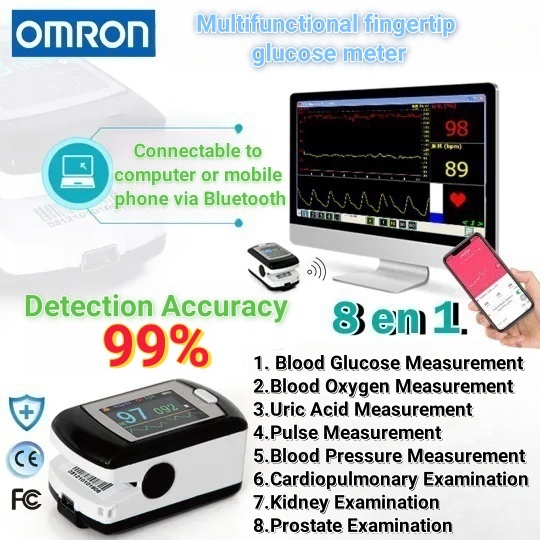 馃挅 Omron painless, non-invasive blood glucose meter 馃挄