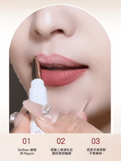 不沾杯雙頭口紅唇線筆